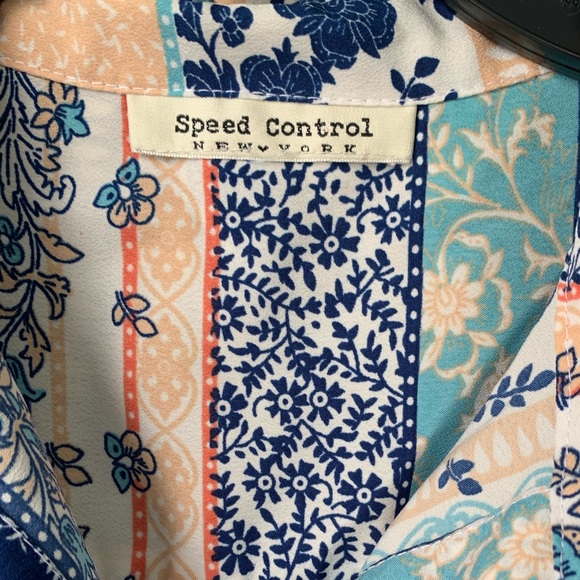 Speed Control New York (Small)Dress, Collared/Sleeveless w/drawstring waist line - Picture 2 of 4